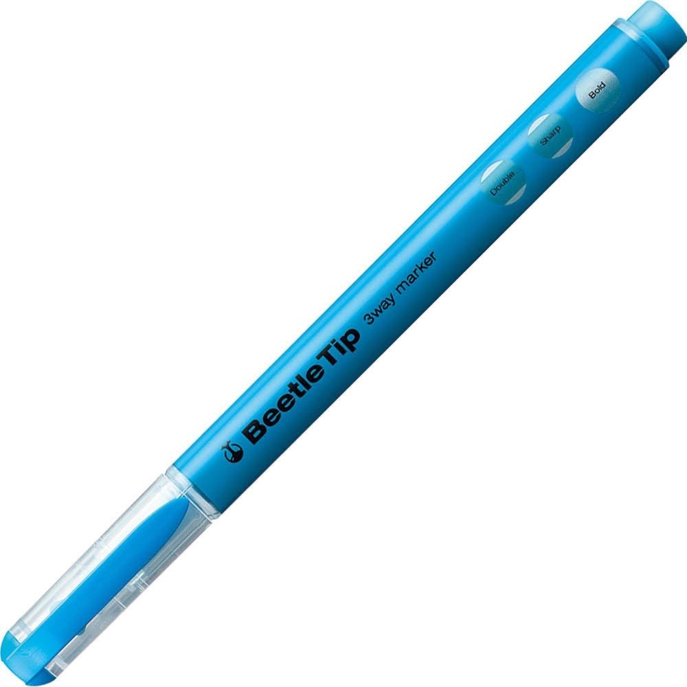 image:imageKOKUYO Beetle Tip 3Way Highlighter Pen 5Color Set PML3015S