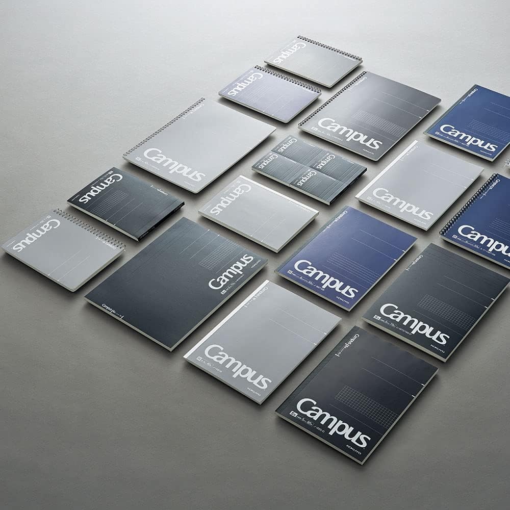 image:imageKOKUYO Campus Notebook Business Type Dot B 6mm Ruled A5 50 Sheets 30 Lines Navy Cover Japan Import NO105BTDBSemiB5