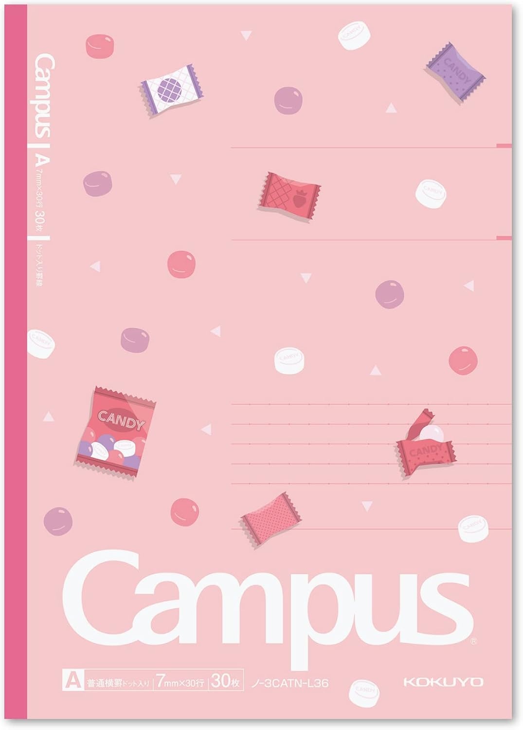 image:imageKOKUYO Composition Notebooks 5 Pack Campus SemiB5 Comp Book with Dot A 7mm Ruled 30 Sheets School Lined Notebook Spy x Family Limited Edition Journal Notebook for Women Work Study Note TakingSnack Motif