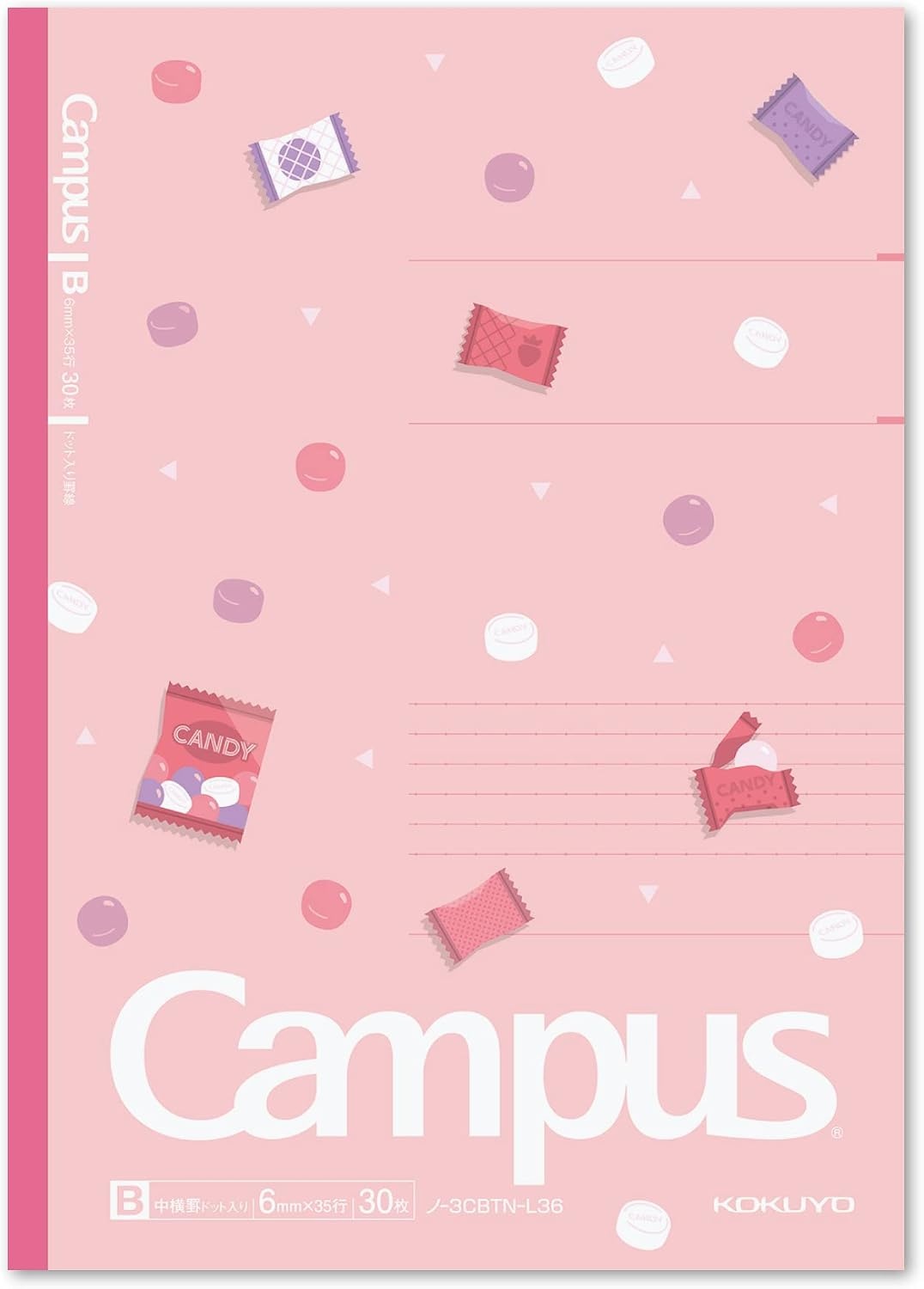 image:imageKOKUYO Composition Notebooks 5 Pack Campus SemiB5 Comp Book with Dot A 7mm Ruled 30 Sheets School Lined Notebook Spy x Family Limited Edition Journal Notebook for Women Work Study Note TakingSnack Motif