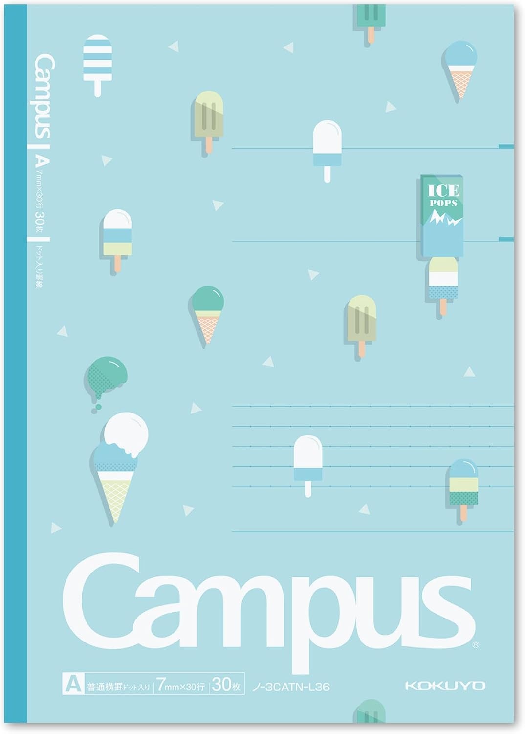 image:imageKOKUYO Composition Notebooks 5 Pack Campus SemiB5 Comp Book with Dot A 7mm Ruled 30 Sheets School Lined Notebook Spy x Family Limited Edition Journal Notebook for Women Work Study Note TakingSnack Motif