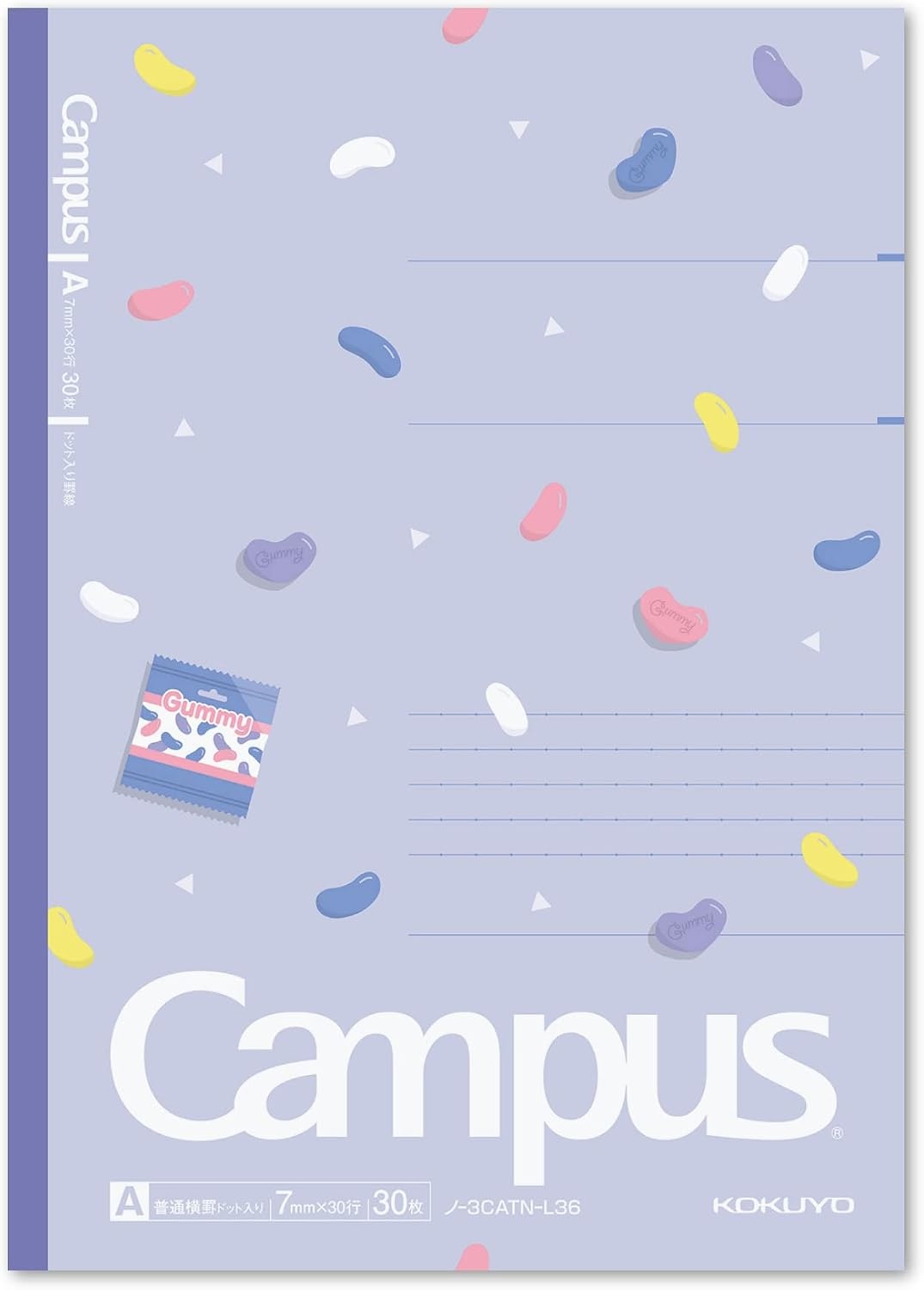 image:imageKOKUYO Composition Notebooks 5 Pack Campus SemiB5 Comp Book with Dot A 7mm Ruled 30 Sheets School Lined Notebook Spy x Family Limited Edition Journal Notebook for Women Work Study Note TakingSnack Motif