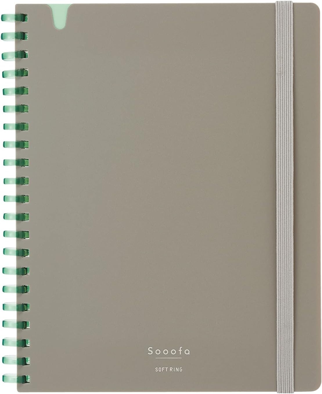 image:imageKOKUYO Graph Journal Notebook Sooofa 72 x 55 Soft Ring Notebook for Women 4mm Grid Ruled 80 Perforated Sheets Pink B6 Notebook for Work Journals for Writing Japan Import SUSV748S4PDark Gray