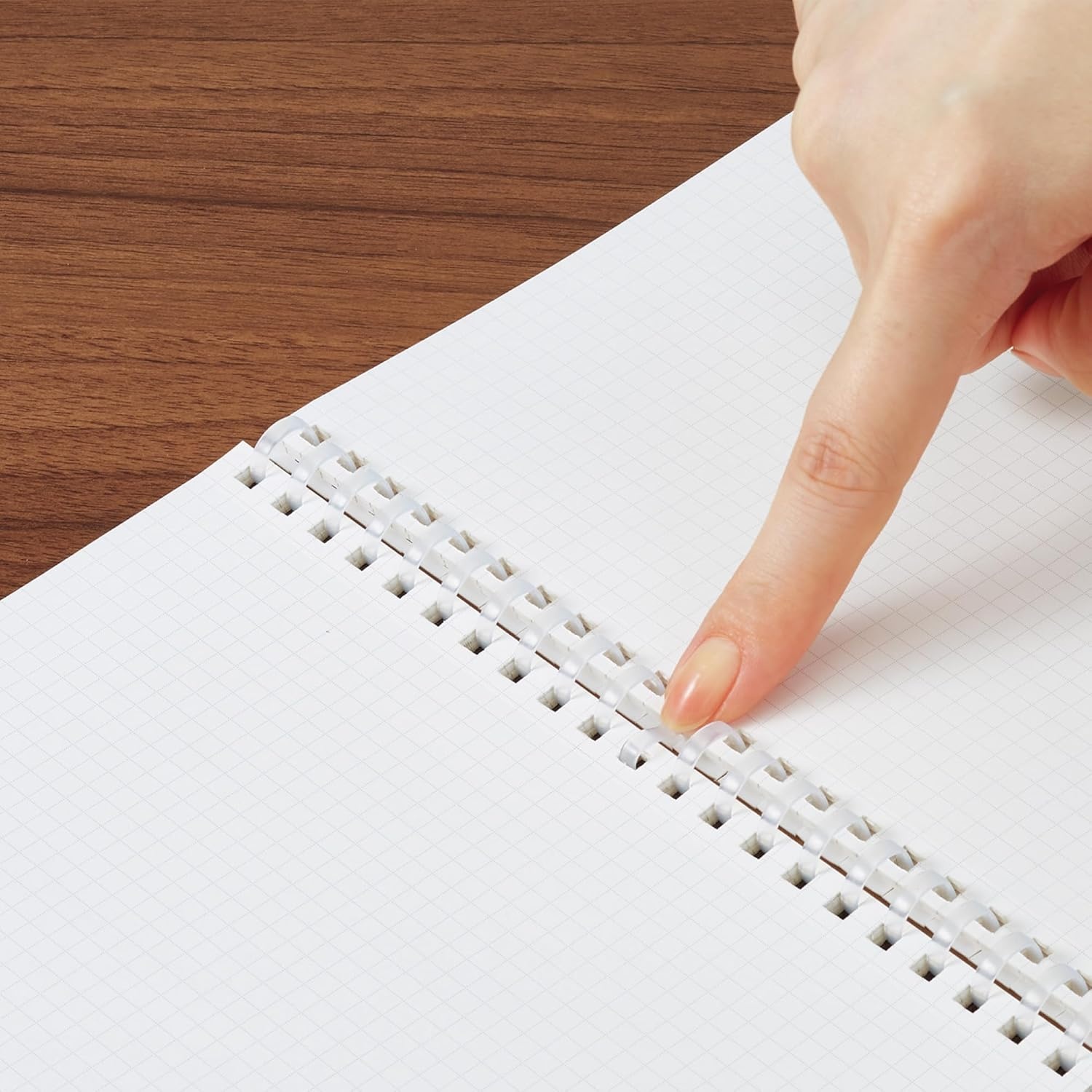 image:imageKOKUYO Graph Journal Notebook Sooofa 72 x 55 Soft Ring Notebook for Women 4mm Grid Ruled 80 Perforated Sheets Pink B6 Notebook for Work Journals for Writing Japan Import SUSV748S4PBlack