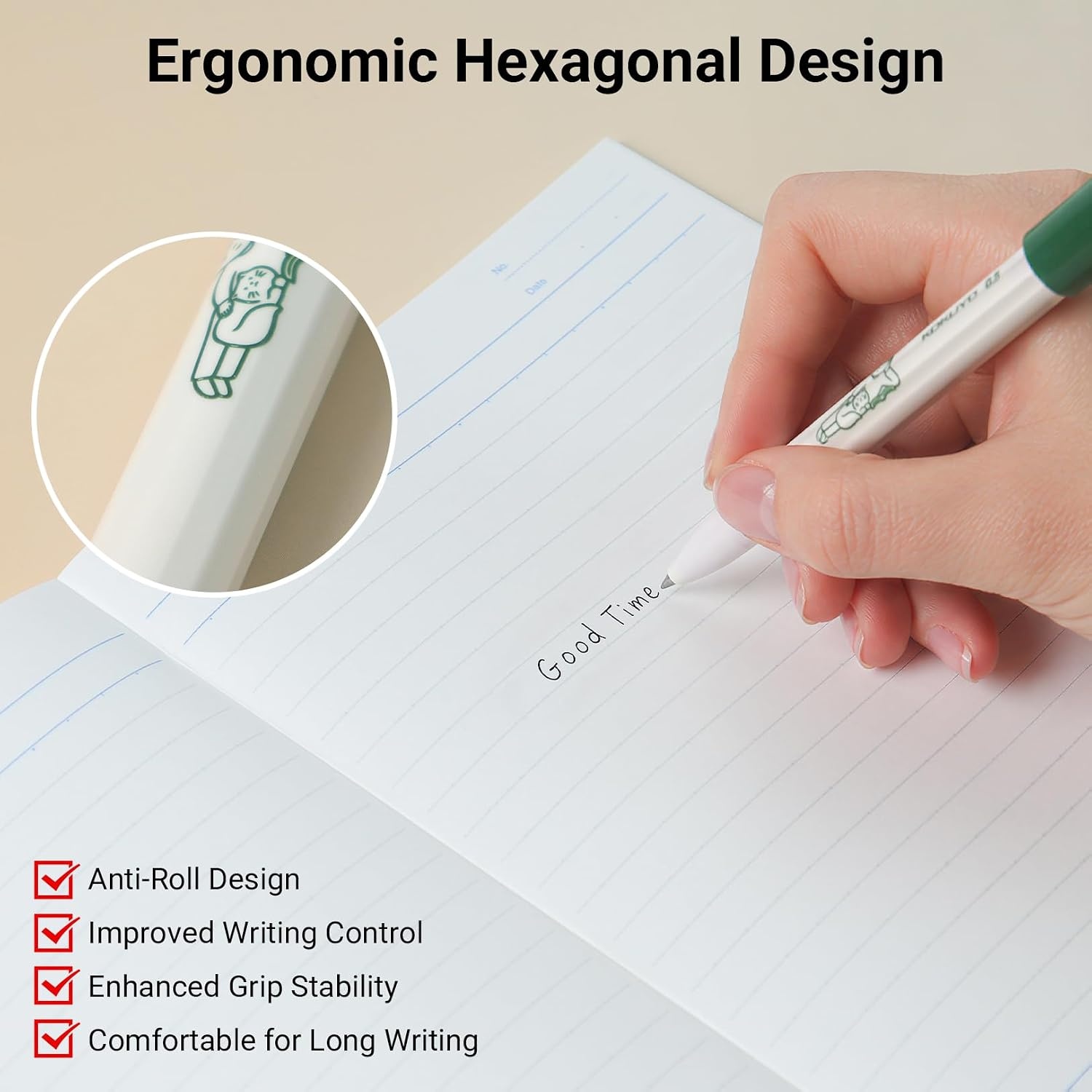 image:imageKOKUYO Me Ballpoint Pen Black Ink 05mm Retractable Ball Point Writing Gel Pen Fragile Mint Japan Import KMEBPEG5D102LGNoritake1