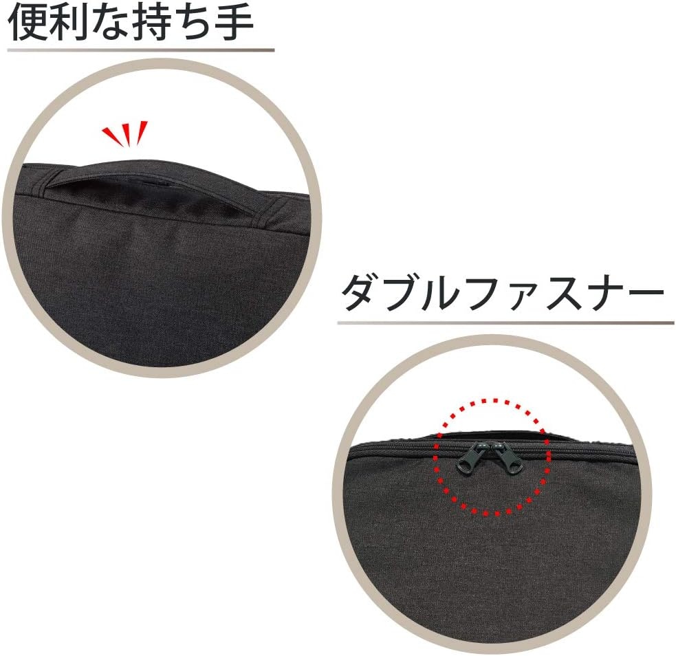 image:imageKOKUYO Pencil Case Pouch HacoBiz Standing Pen Pouch Bag Foldable Stand up Pencil Holder Organizer Large Capacity Portable Pencil Box for Office Supplies Black x Green KAHAHB11DIndigo Blue
