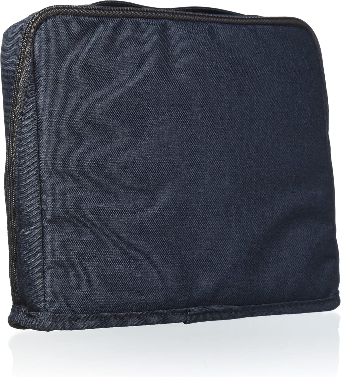 image:imageKOKUYO Pencil Case Pouch HacoBiz Standing Pen Pouch Bag Foldable Stand up Pencil Holder Organizer Large Capacity Portable Pencil Box for Office Supplies Black x Green KAHAHB11DNavy x Khaki