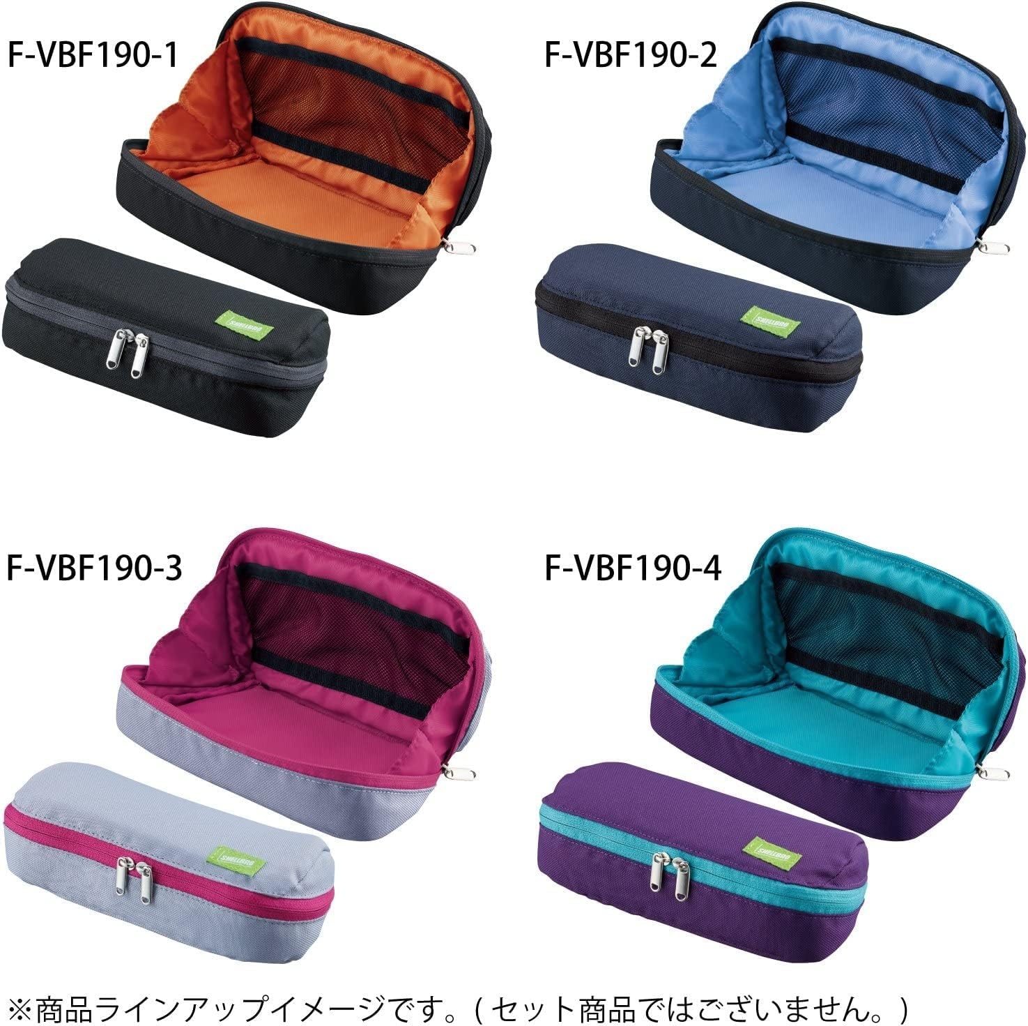 image:imageKOKUYO Pencil Case Pouch Neo Critz Standing Pen Pouch Bag Foldable Stand up Pencil Holder Organizer Small Portable Pencil Box for Office Home amp College Use Blue x Navy Regular Size FVBF1803Navy Blue