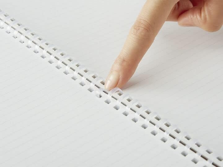 image:imageKOKUYO Spiral Lined Notebook 10 x 7 Pastel Journal B5 Soft Ring Notebooks with Dot 6 mm Ruled 40 Sheets Purple 1 Subject Notebook Note Taking for School Japan Import SUSV301BTVLight Green