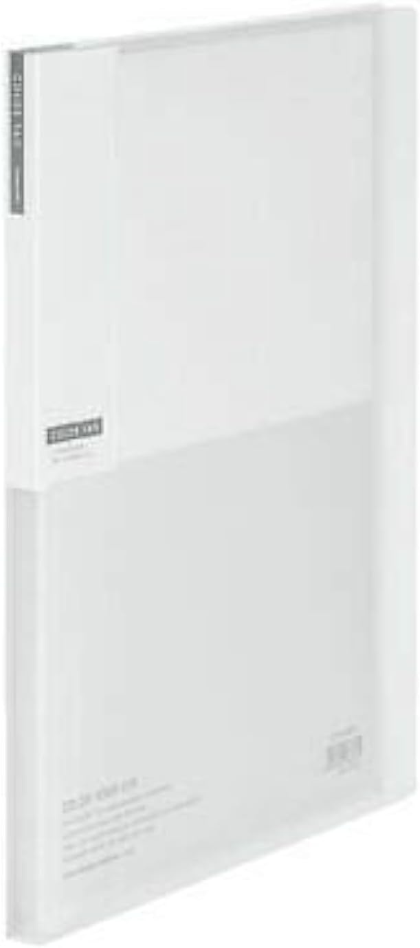 image:imageKokuyo 20Pocket Binder with Plastic Sleeves Transparent A4 Art Portfolio Folder with Clear Sheet Protectors 40 Pages of Presentation Display Book Japan Import CTRAC20TTransparent
