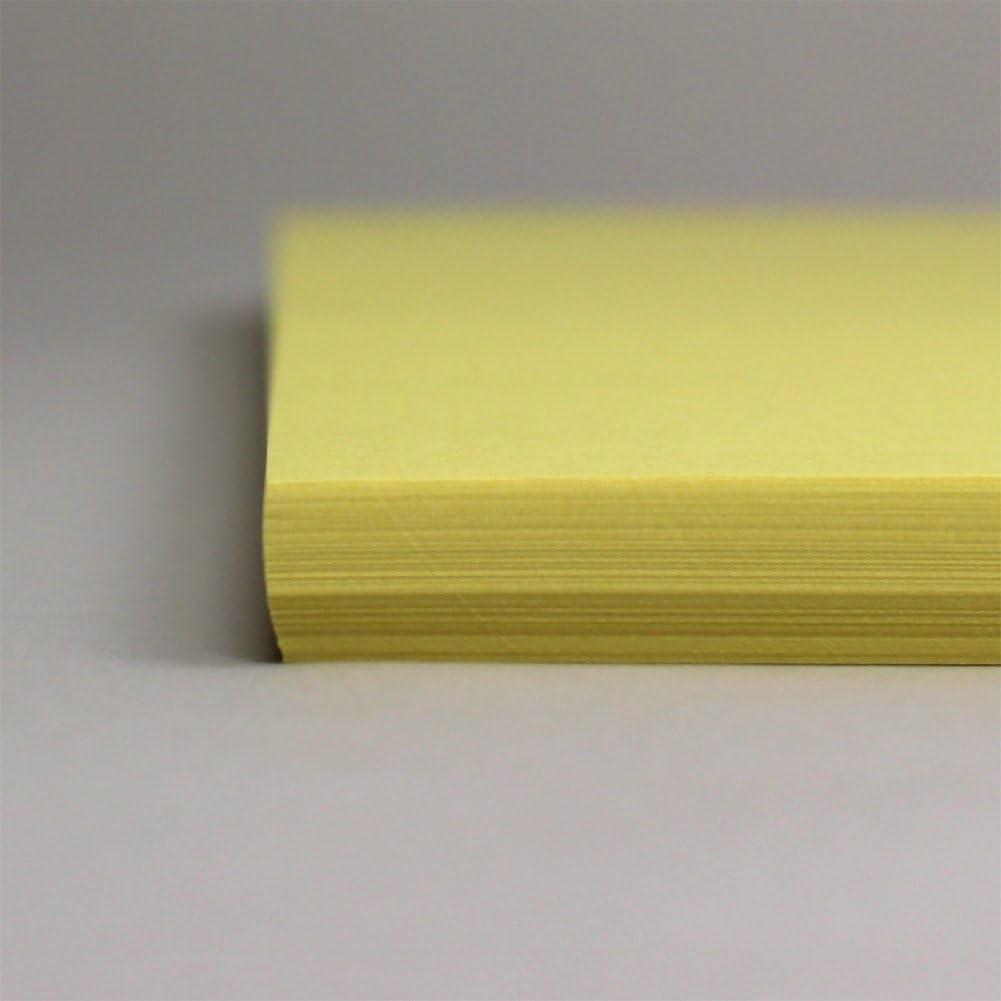 image:imageKokuyo A4 Colored KB Paper Paper Thickness 009 mm 64gsm 100 Sheets FSC Certified Blue Japan Import KBC139NBYellow
