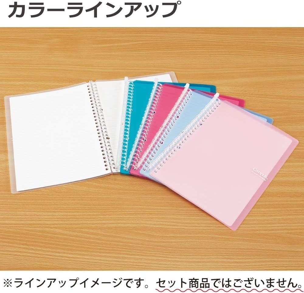 image:imageKokuyo Campus Smart Ring Binder B5 Blue Green Refillable Binder Notebook 26 Holes with 10 Extra LooseLeaf Paper Up to 60 Filler Papers for Work amp Study Japan Import RUSP706BG