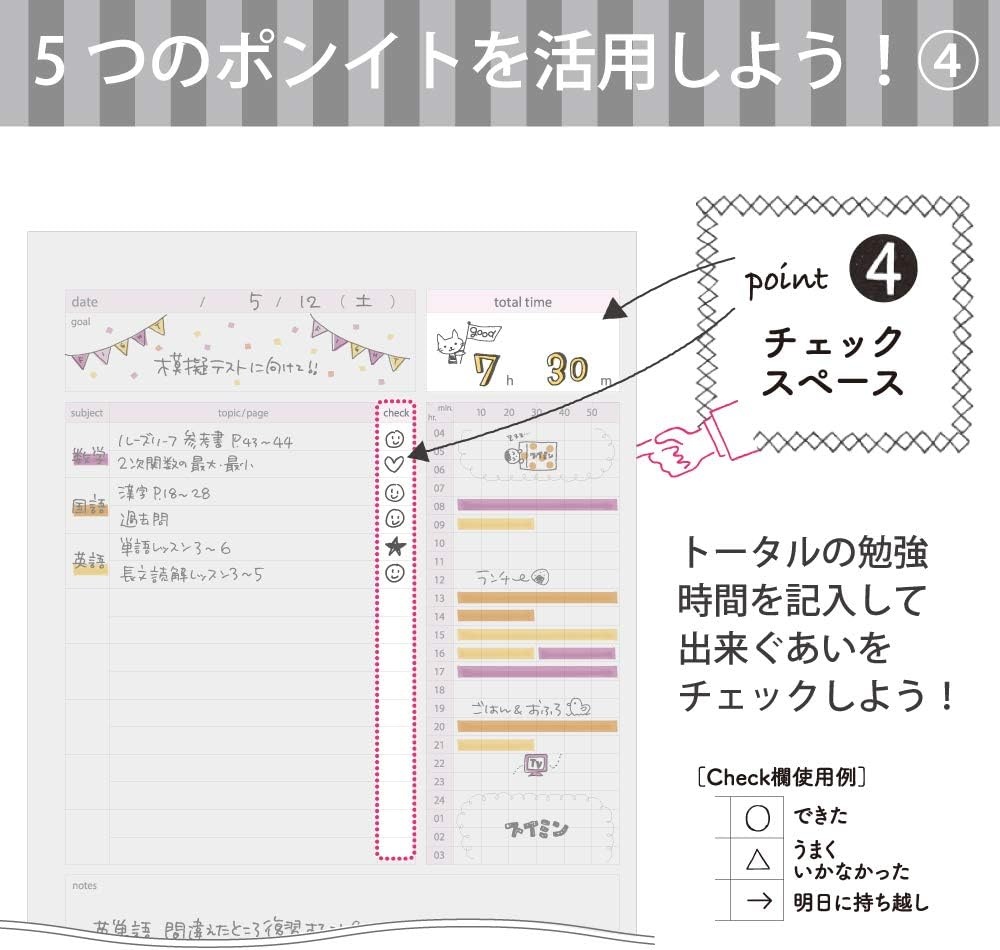 image:imageKokuyo Campus Study Planner Notebook Daily Ruled A5 Mint Green for 63 Days Japan Import NOY82MDGGray