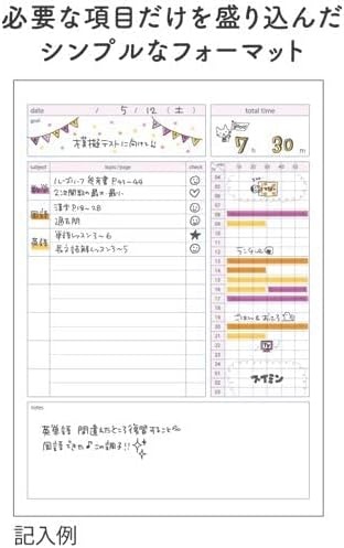 image:imageKokuyo Campus Study Planner Notebook Daily Ruled A5 Mint Green for 63 Days Japan Import NOY82MDGMint Green