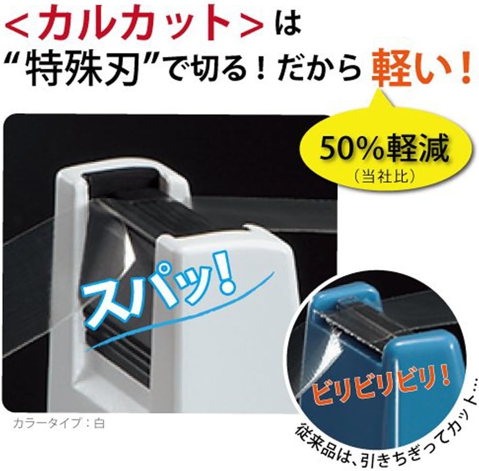 image:imageKokuyo Desktop Tape Dispenser Black NonSkid Tape Roll Dispenser Refillable Blade Perfect for Office Home School Tape not Included 1 DispenserPack Japan Import TSM100DTSM100W