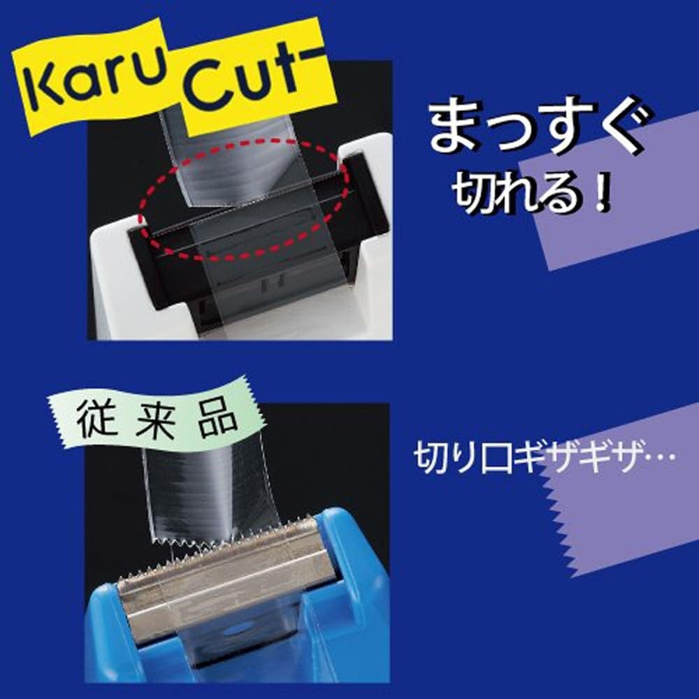 image:imageKokuyo Desktop Tape Dispenser Black NonSkid Tape Roll Dispenser Refillable Blade Perfect for Office Home School Tape not Included 1 DispenserPack Japan Import TSM100DTSM100D
