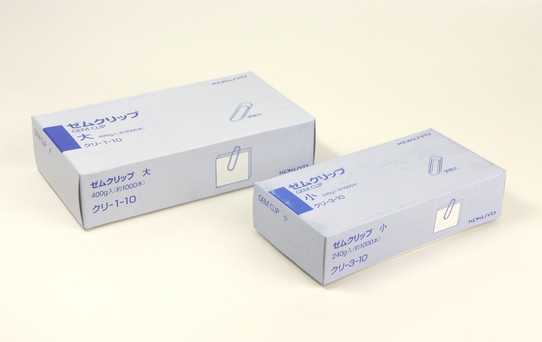 image:imageKokuyo Gem Paper Clip Big Size 11in 28mm 1000pcs 400g Silver Paper Clips Suitable for Office School and Daily use KURI110