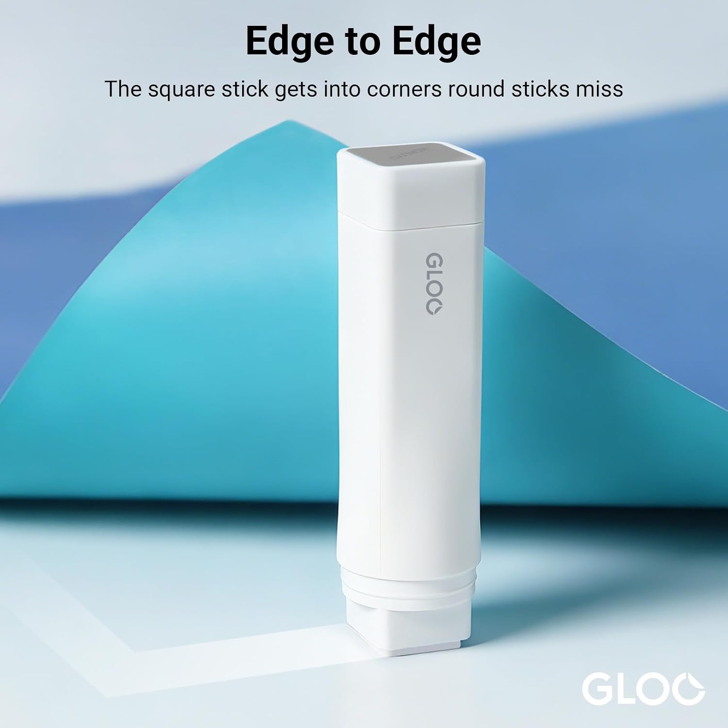 image:imageKokuyo Gloo Square Glue Stick Color Disappearable Medium Size Pack of 3 Japan Import TAG3123PAdhesive Glue Stick
