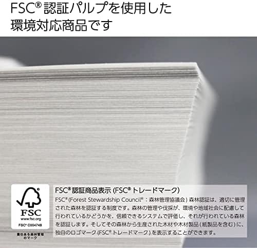 image:imageKokuyo Letter Size 85 x 11 inches KB Paper 1 Ream 500 Sheets 80 Bright White Copy Printer Paper in OfficeSchoolHome 17 lb64gsm Perfect for Printing FSC Certified KBL31TNB4 98 x 139 in
