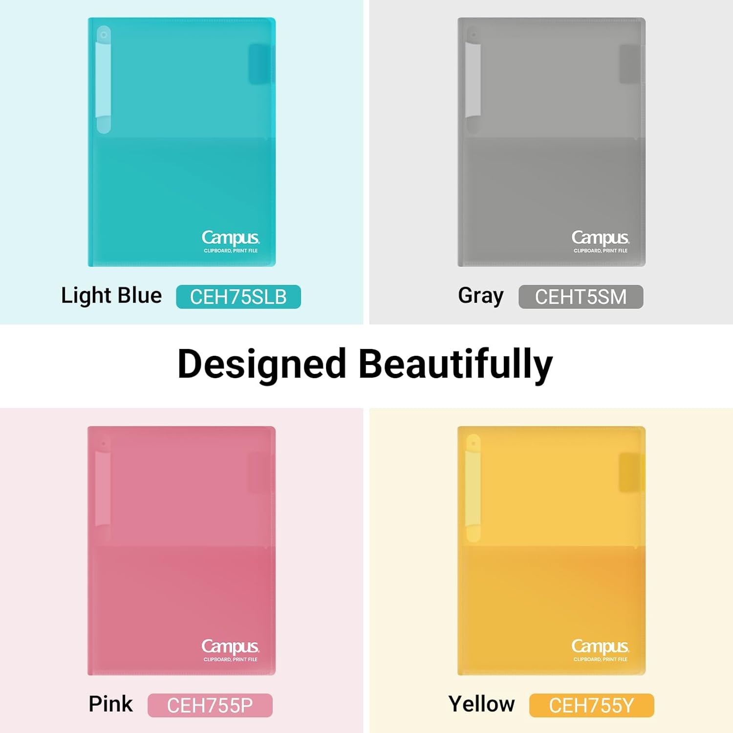 image:imageKokuyo Portfolio Folder with Pockets Folder for Paper OrganizationHeavy Duty Pocket Folder Fits US Letter amp A4Flip amp Write SurfaceDualPurpose Clip amp Pocket DesignFUCEH755MPink