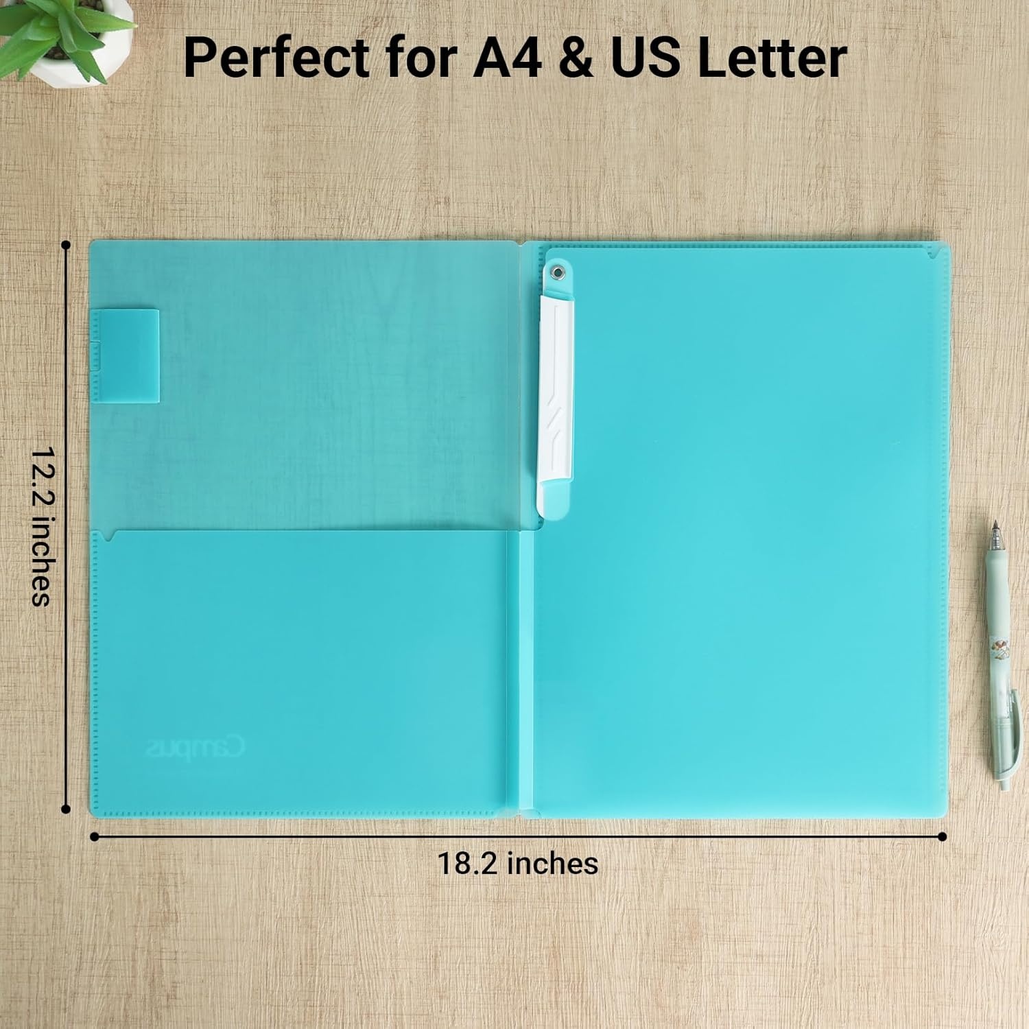 image:imageKokuyo Portfolio Folder with Pockets Folder for Paper OrganizationHeavy Duty Pocket Folder Fits US Letter amp A4Flip amp Write SurfaceDualPurpose Clip amp Pocket DesignFUCEH755MYellow
