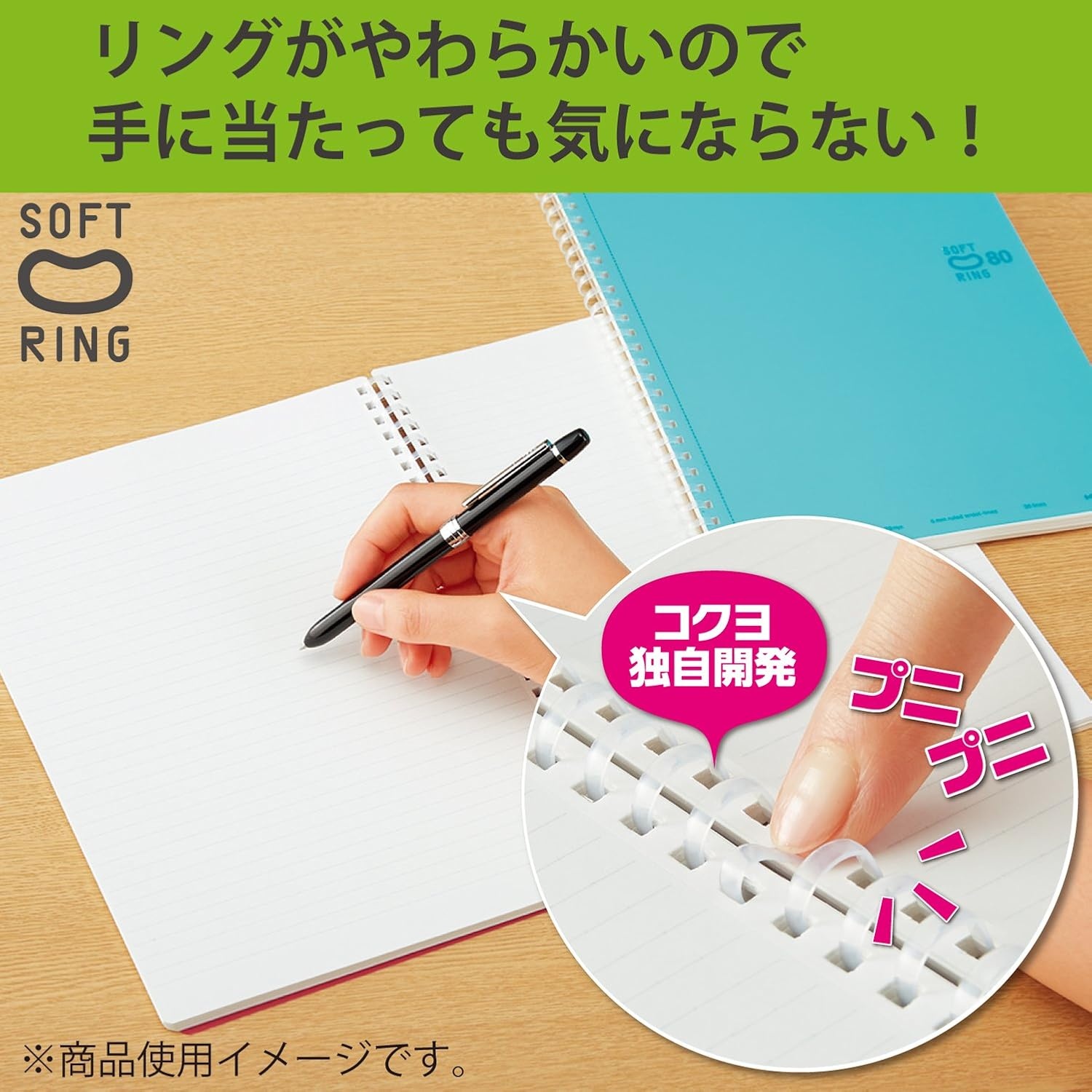 image:imageKokuyo Spiral Graph Notebook 10 x 7 Business Journal B5 Soft Ring Notebooks with 5mm Grid Ruled 80 Perforated Sheets Sliver 1 Subject Notebook Note Taking for Work Japan Import SUSV308S5C