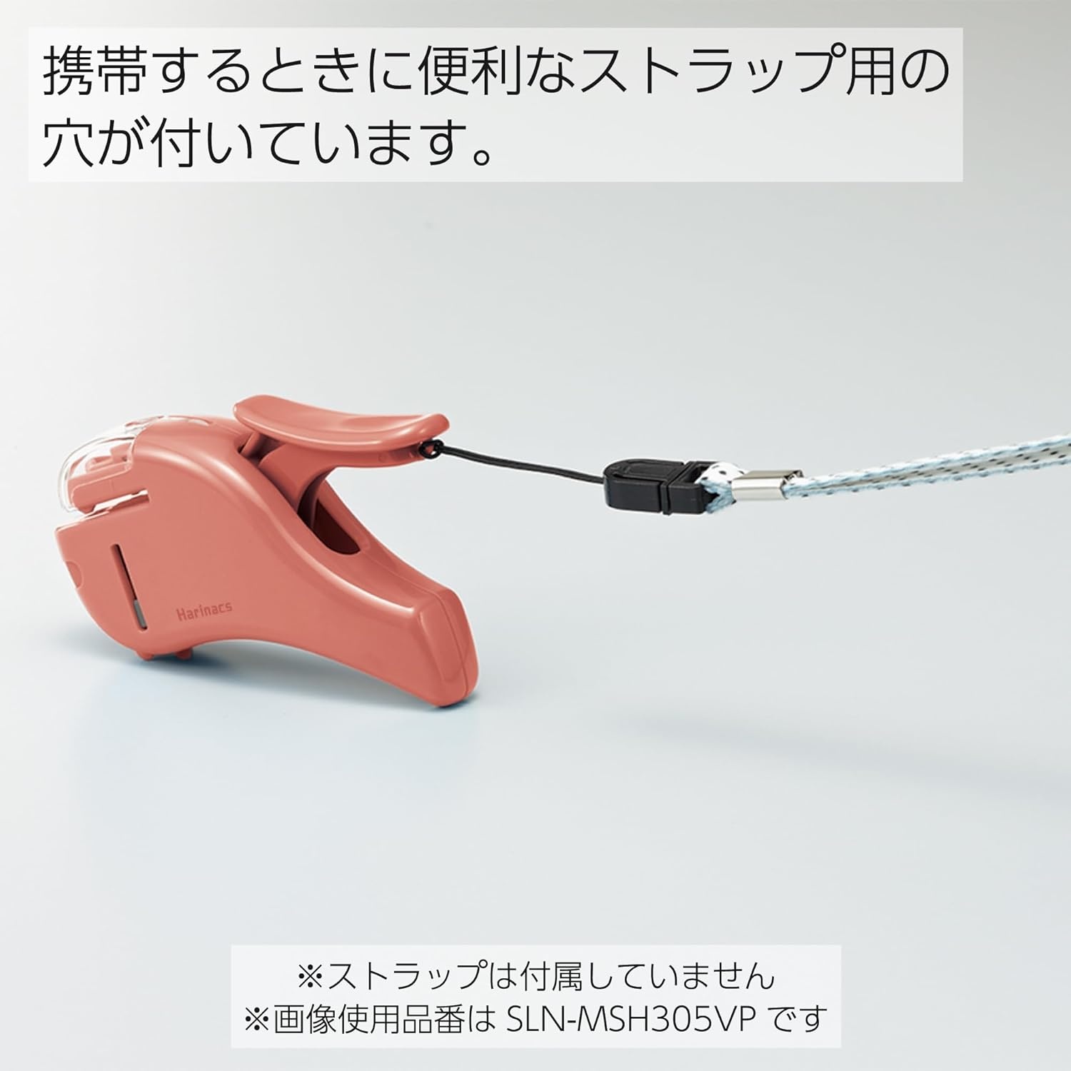 image:imageKokuyo Stapleless Stapler Harinacs Handheld StapleFree Up to 5 Sheets No Staple Binding Portable Holeless Compact Alpha Black Japan Import SLNMSH305DBSalmon Pink