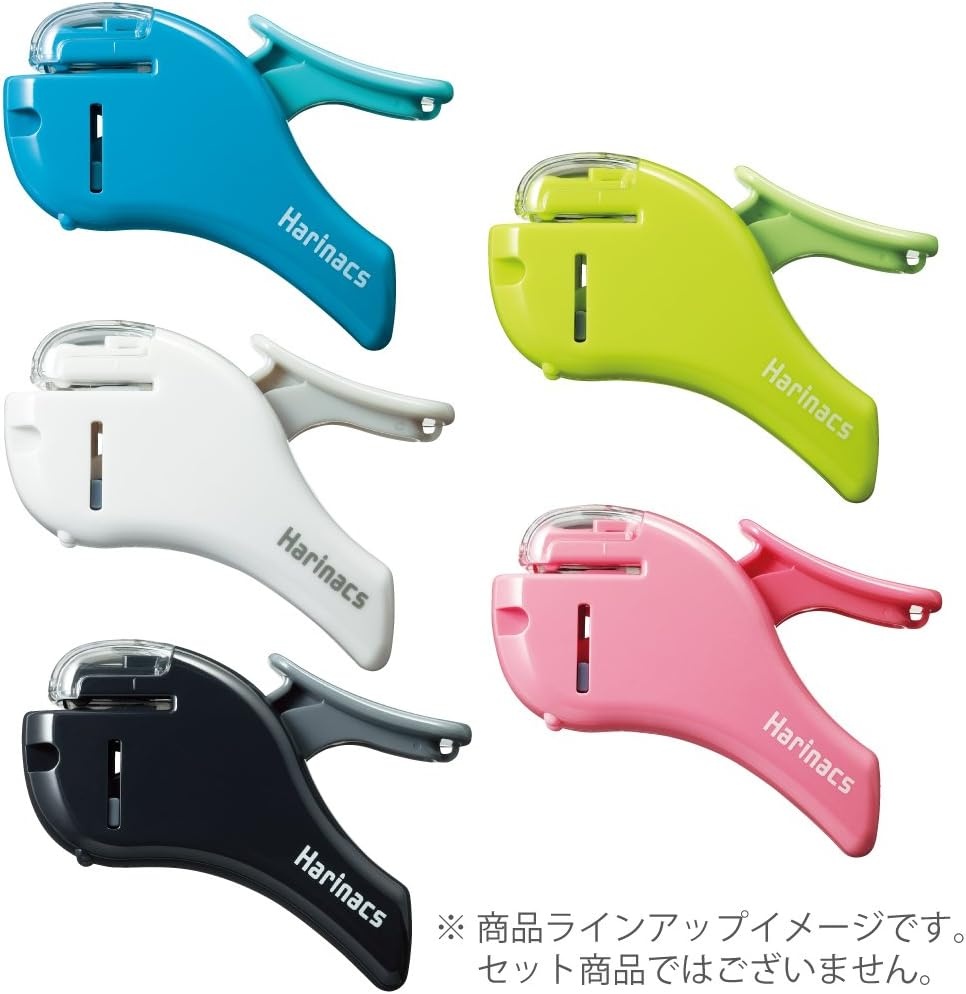 image:imageKokuyo Stapleless Stapler Harinacs Handheld StapleFree Up to 5 Sheets No Staple Binding Portable Holeless Compact Alpha Black Japan Import SLNMSH305DBPink