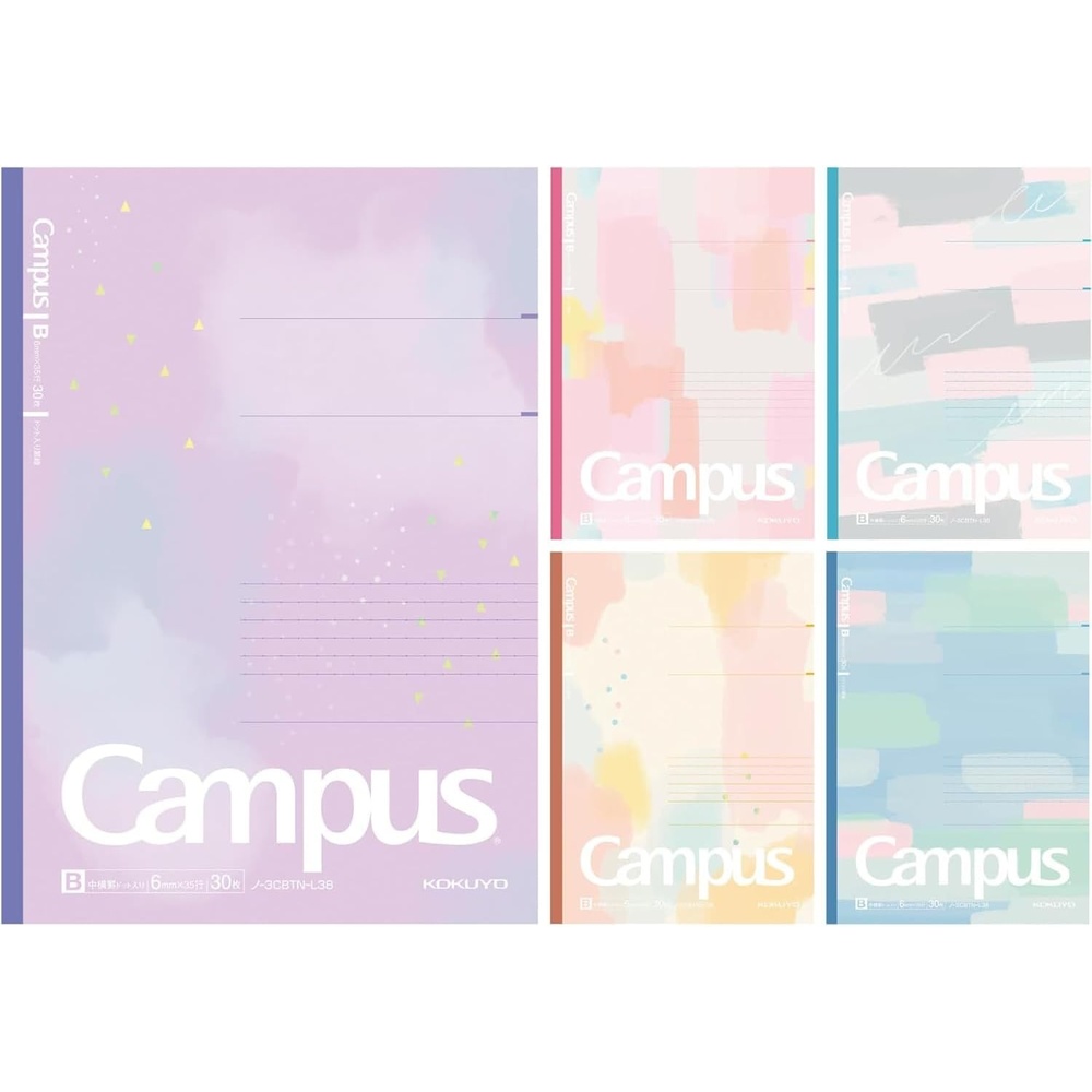 image:imageKOKUYO Composition Notebooks 5 Pack Campus SemiB5 Comp Book with Dot A 7mm Ruled 30 Sheets School Lined Notebook Spy x Family Limited Edition Journal Notebook for Women Work Study Note TakingAcrylic Palette