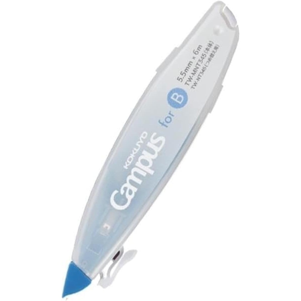 image:imageKOKUYO Correction Tape 55 mm Wide for B 6mm Campus Ruled Notebook 197 ft 6 m Long Blue TWMNT345Blue 55mm
