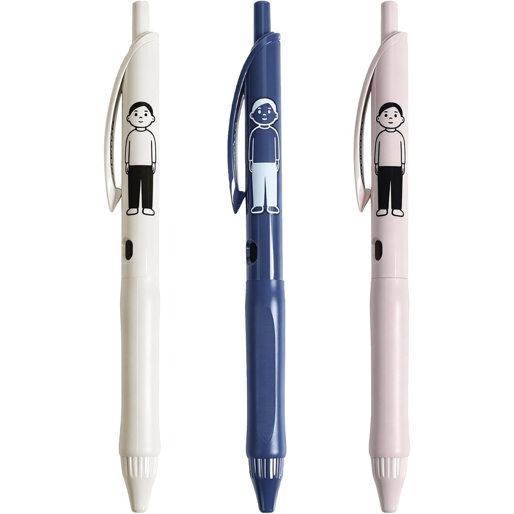 image:imageKOKUYO Me Ballpoint Pen Black Ink 05mm Retractable Ball Point Writing Gel Pen Piman Green KMEBPEG5D102GNoritake2