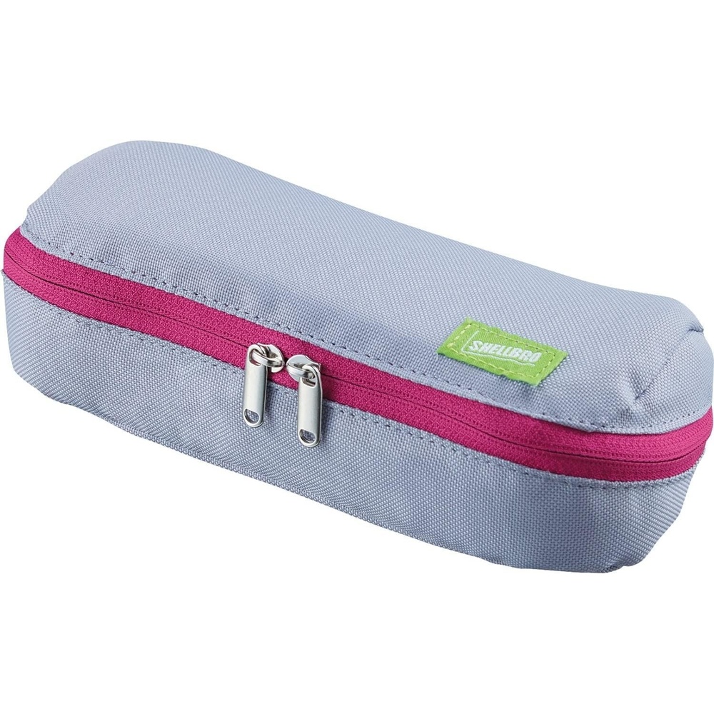 image:imageKOKUYO Pencil Case Pouch Neo Critz Standing Pen Pouch Bag Foldable Stand up Pencil Holder Organizer Small Portable Pencil Box for Office Home amp College Use Blue x Navy Regular Size FVBF1803Gray  Pink