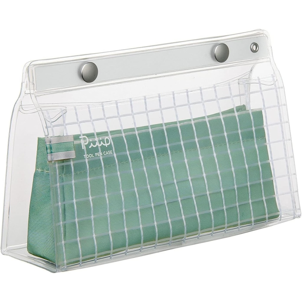 image:imageKOKUYO Piiip Tool Pen Case Japan ImportSage Green