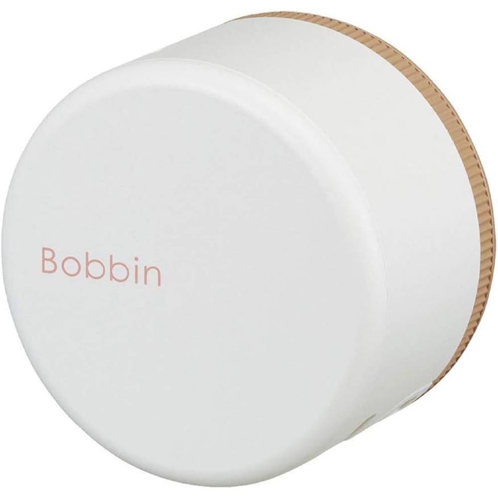 image:imageKokuyo Bobbin Washi Tape Case with Cutter Masking Tape Storage Dispenser Tape Cutter Tape Roll Holder PurpleWht