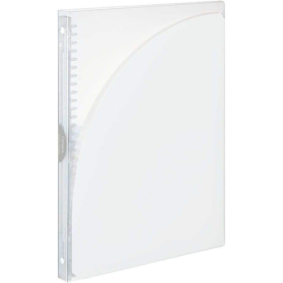image:imageKokuyo Campus Slide Binder Adapt Slim Double Pockets B5 26 Holes Up to 65 Sheets Pink Japan Import RUAP711PTransparent