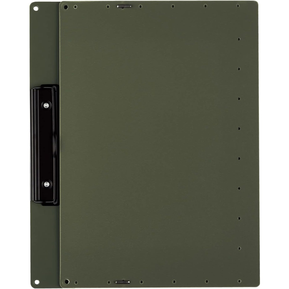 image:imageKokuyo Clipboard A3 or A4 Clip Holder for Organizing Files 125 x 175 inch Foldable File Holder for Construction Documents with Storage Pocket Black Japan Import JohaWR50NDWR50G