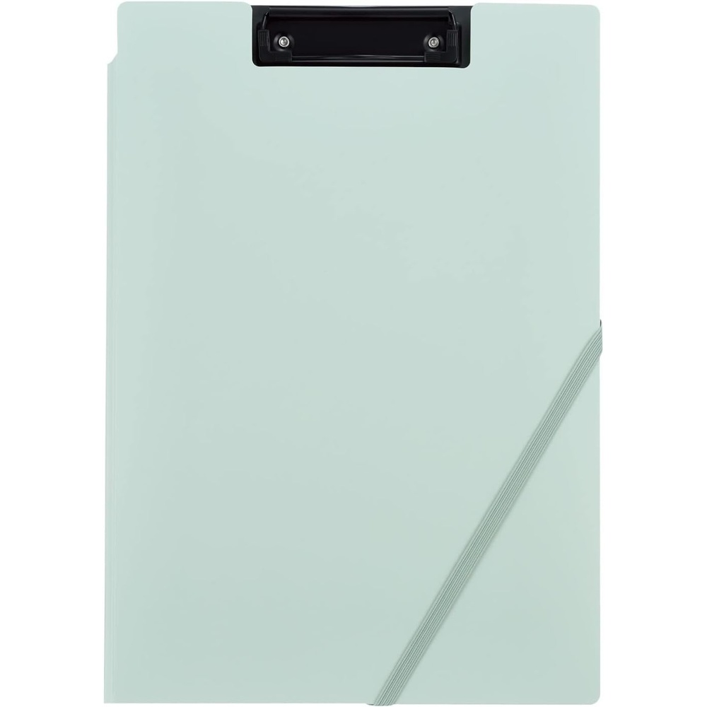 image:imageKokuyo Clipboard Folder Pink A4 Foldable Clipboard Folio with Clip 360 Degree Binder Clipboard with Elastic Band File Cover Work Folder Clipboards with Pen Slot JohaMC50PGreen