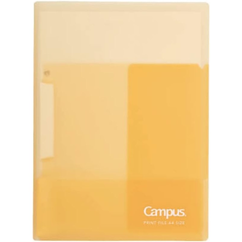 image:imageKokuyo Portfolio Folder with Pockets Folder for Paper Organization Heavy Duty Pocket Fits US Letter amp A4DualPurpose Clip amp Pocket Design FUCE755MYellow