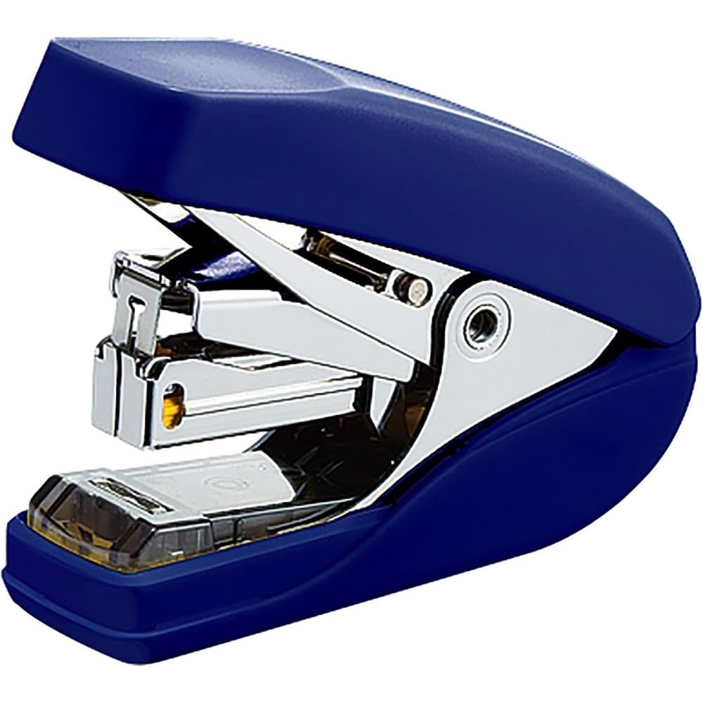 image:imageKokuyo Power Latch Kiss Stapler Racchikisu Flat Type No 10 Staple Binding Up to 32 Sheets Blue Japan Import SLMF5502B