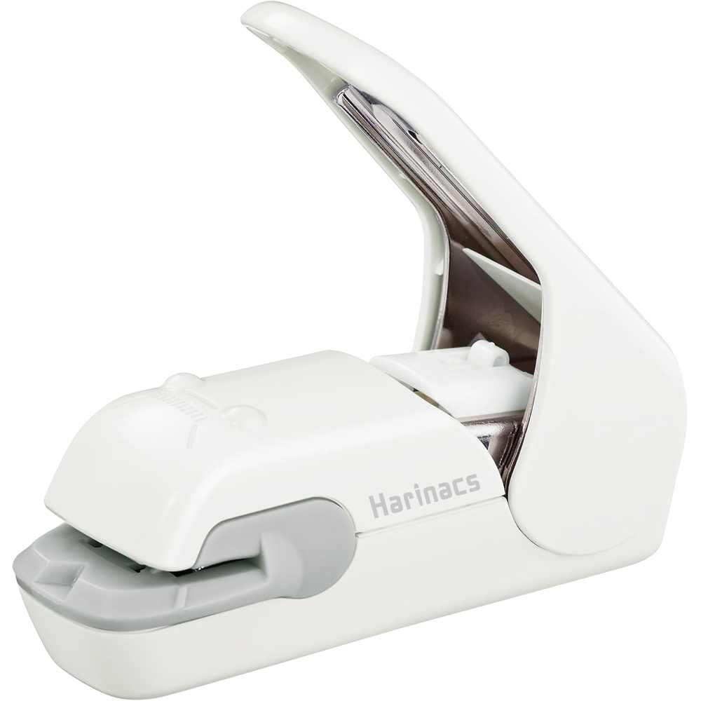 image:imageKokuyo Stapleless Stapler Harinacs Desktop amp Handheld StapleFree Up to 5 Sheets No Staple Binding Portable Compact Holeless Stapler Red Pink Japan Import SLNMPH105PPale White