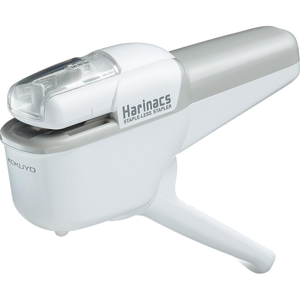 image:imageKokuyo Stapleless Stapler Harinacs Handheld StapleFree Up to 10 Sheets No Staple Binding Portable Compact Holeless Stapler Black Japan Import SLNMSH110DWhite