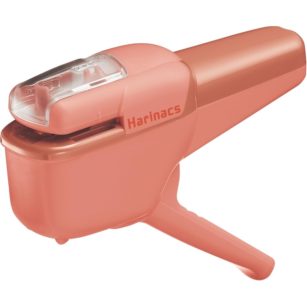 image:imageKokuyo Stapleless Stapler Harinacs Handheld StapleFree Up to 10 Sheets No Staple Binding Portable Compact Holeless Stapler Black Japan Import SLNMSH110DSalmon Pink