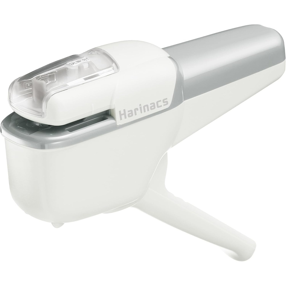 image:imageKokuyo Stapleless Stapler Harinacs Handheld StapleFree Up to 10 Sheets No Staple Binding Portable Compact Holeless Stapler Black Japan Import SLNMSH110DPale White