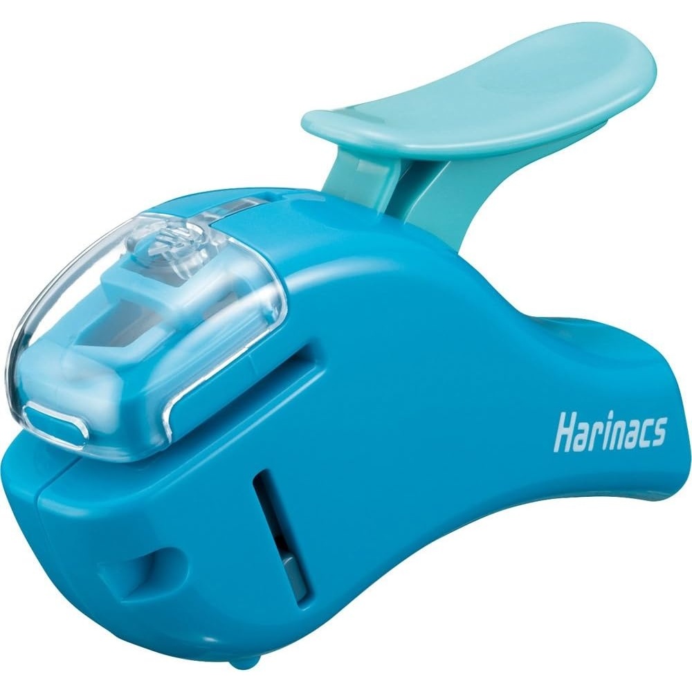 image:imageKokuyo Stapleless Stapler Harinacs Handheld StapleFree Up to 5 Sheets No Staple Binding Portable Holeless Compact Alpha Black Japan Import SLNMSH305DBBlue