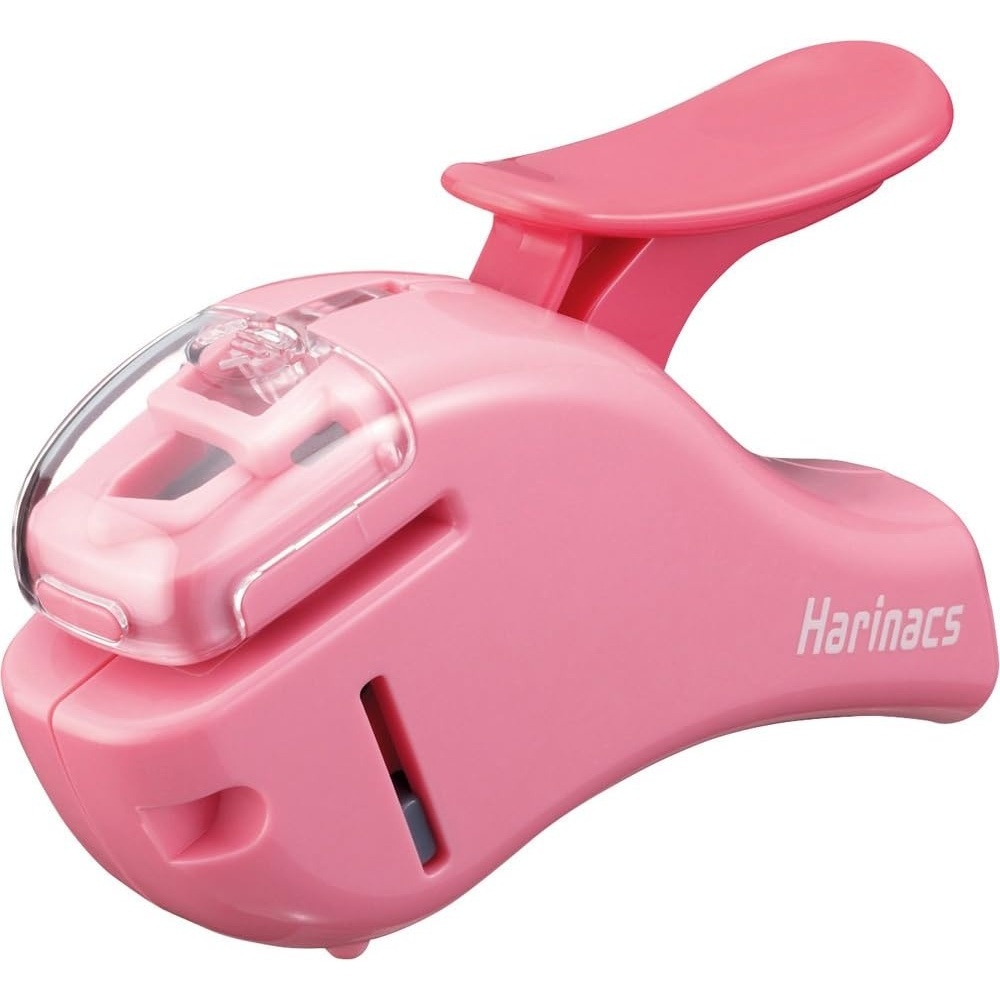 image:imageKokuyo Stapleless Stapler Harinacs Handheld StapleFree Up to 5 Sheets No Staple Binding Portable Holeless Compact Alpha Black Japan Import SLNMSH305DBPink