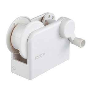 KOKUYO Bobbin Washi Tape Mini Roll Maker, Masking Tape Mini Roll Maker, Komakiki, White, Japan Import (T-BR101W)