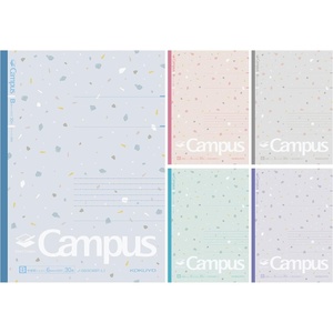 KOKUYO Composition Notebooks, 5 Pack Campus Semi-B5 Comp Book with Dot A 7mm Ruled, 30 Sheets, School Lined Notebook Spy x Family Limited Edition, Journal Notebook for Women Work Study Note Taking(Shear Stone)