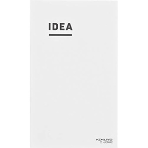 KOKUYO JIBUN_TECHO IDEA Mini Notebook, B6 Slim Size(7.2″ x 4.3″), 3mm Grid Ruled, 40 Sheets, Thin Paper, Pack of 10, Japan Import (NI-JCMA3N)