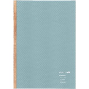 KOKUYO ME Composition Notebook, 1 Pack A5 Comp Book with B 6mm Ruled, 70 Sheets, School Lined Notebook in Smoky Sky, Journal Notebook for Women Work Study Note Taking. Japan Import (KME-NB665GB)