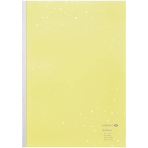 KOKUYO ME Composition Notebook, 1 Pack Semi-B5 Comp Book with B 6mm Ruled, 30 Sheets, School Lined Notebook in Grayish Fog, Journal Notebook for Women Work Study Note Taking. Japan Import(KME-NB3BL1)(Moon Lime)